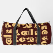 Sac De Sport Talk Text Travel Dk Brown (Recto)