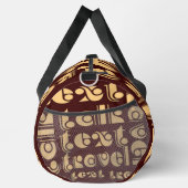 Sac De Sport Talk Text Travel Dk Brown (Droite)