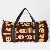 Sac De Sport Talk Text Travel Dk Brown (Verso)
