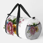 Sac De Sport Tea Cup Floral Bouquet  (Coin droit)