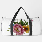Sac De Sport Tea Cup Floral Bouquet  (Verso)