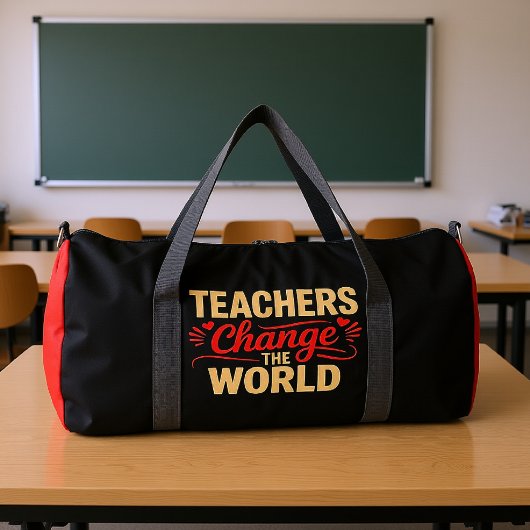 Sac De Sport Teachers Change The World