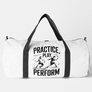 Sac De Sport Tennis et motivation - practice play perform
