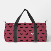 Sac de sport Terrier Écossais Rouge (Recto)