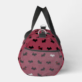 Sac de sport Terrier Écossais Rouge (Droite)