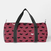 Sac de sport Terrier Écossais Rouge (Verso)