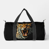 Sac De Sport Tête d'attaque du léopard (Recto)