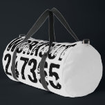 Sac De Sport Texte usé et rayé Workout 247365 noir<br><div class="desc">Texte usé et rayé Workout 247365 en noir avec arrière - plan blanc. Parfait pour tous ceux qui font du levage,  de la remise en forme,  de l'entraînement,  de la musculation et d'aller à la salle de gym.</div>