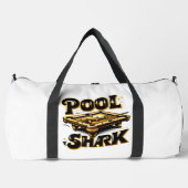 Sac De Sport The Billiard Baron: Pool Shark Logo on Pool Table (Recto)