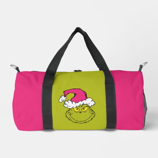 Sac De Sport The Grinch in Pink Santa Hat (Recto)