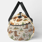 Sac De Sport Thème de pays occidental avec cactus (Droite)