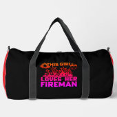 Sac De Sport This Girl Loves Her Fireman (Recto)