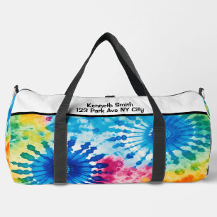 Sac De Sport Tiedye Arc-en-ciel Monogrammé Équipement Personnal