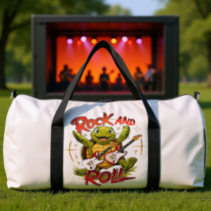 Sac De Sport Tortue Groovy qui fait du Rock And Roll