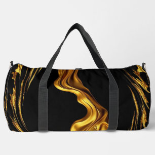 Sac De Sport Tourbillon d'Achempong Liquide Or Noir Art monochr