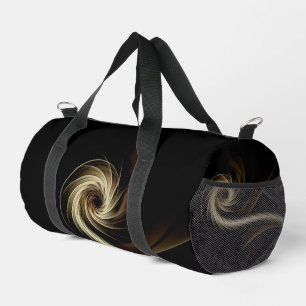 Sac De Sport Tourbillon doré sur fond noir