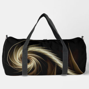 Sac De Sport Tourbillon doré sur fond noir