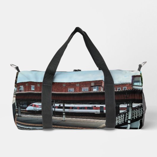 Sac De Sport Train blanc et rouge (Recto)