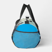 Sac De Sport Train bleu clair et jaune (Droite)