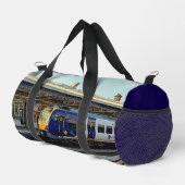 Sac De Sport Train bleu et jaune, à la gare (Coin droit)