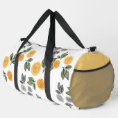 Sac De Sport Tranches de fruits botaniques oranges (Coin droit)