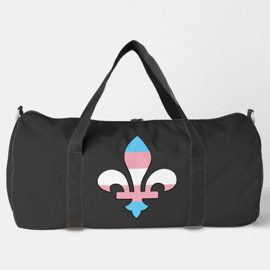 Sac De Sport Transgender pride fleur-de-lis (Recto)