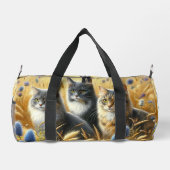 Sac De Sport Trois chats / Amoureux des chats (Verso)