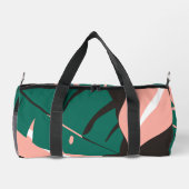 Sac De Sport Tropical Print Black Bold (Verso)