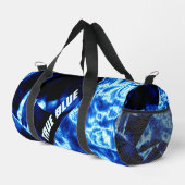 Sac De Sport True Blue Edgy Bold Moderne Personnalisable (Coin droit)