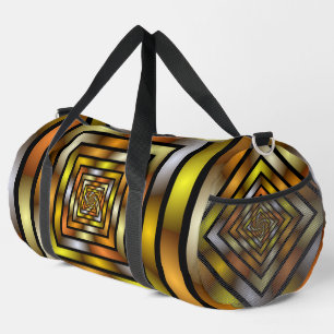 Sac De Sport Tunnel lumineux coloré Trippy Fractal Graphisme