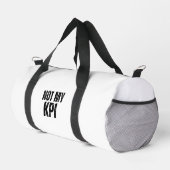 Sac de sport typographique professionnel Not My KP (Coin droit)