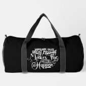 Sac De Sport Une Grande Passion Rend L'Impossible Possible (Verso)
