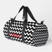 Sac De Sport Vague abstraite cool (Coin droit)