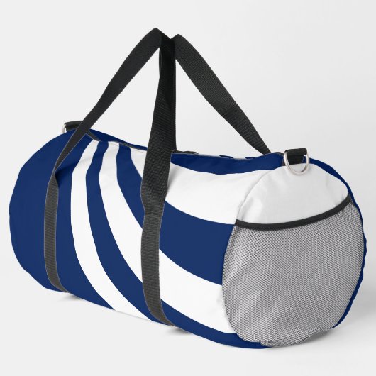 Sac De Sport Vague bleue et blanche (Coin droit)