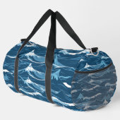 Sac De Sport Vagues bleues (Coin droit)