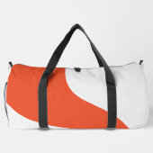 Sac De Sport Vagues simples - orange et blanc (Verso)