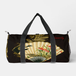 Sac De Sport Ventilateur oriental criblé au design floral