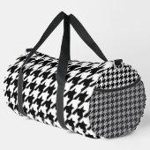 Sac De Sport Vérification de la position de base en noir et bla (Coin droit)