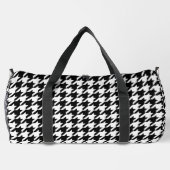 Sac De Sport Vérification de la position de base en noir et bla (Verso)