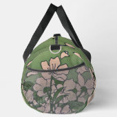 Sac De Sport Vert à Fleurs Roses (Droite)