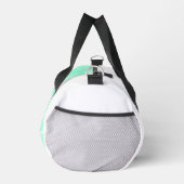Sac De Sport Vert aquarelle ajouter nom message texte lancer (Droite)