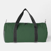 Sac De Sport Vert émeraude foncé uni (Verso)