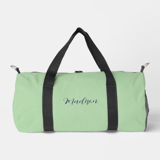 Sac De Sport Vert sauge doux (Recto)
