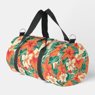 Sac De Sport vibrance hawaïenne motif de fleurs tropicales colo