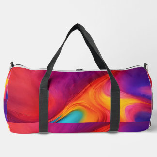 Sac De Sport "Vibrant Gradient Splash Bag Texture :