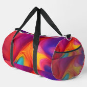 Sac De Sport "Vibrant Gradient Splash Bag Texture : (Coin droit)