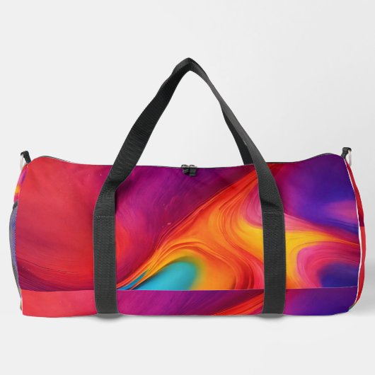 Sac De Sport "Vibrant Gradient Splash Bag Texture : (Verso)