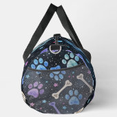 Sac De Sport Vibrant Paw Print Travel  (Droite)