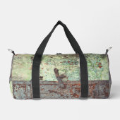 Sac De Sport Vielle porte rouillée peinte (Recto)