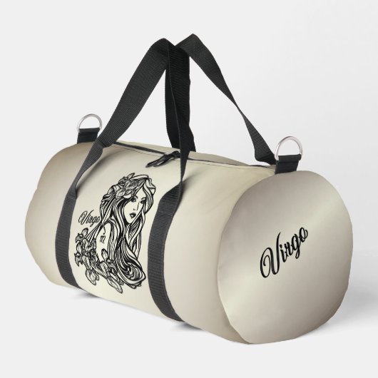 Sac De Sport Vierge Vierge Zodiaque Doré (Coin gauche)